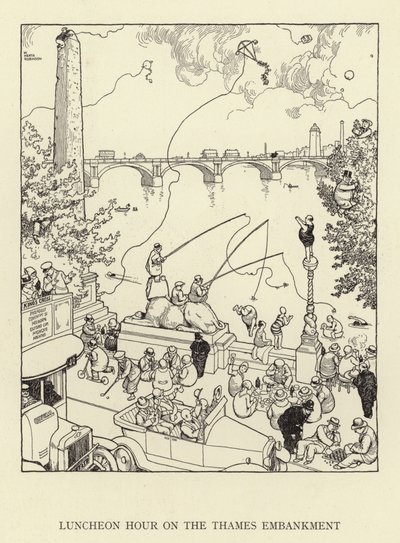 Heure du déjeuner sur l
