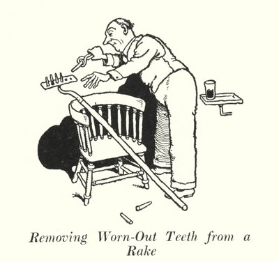 Retirer les Dents Usées d