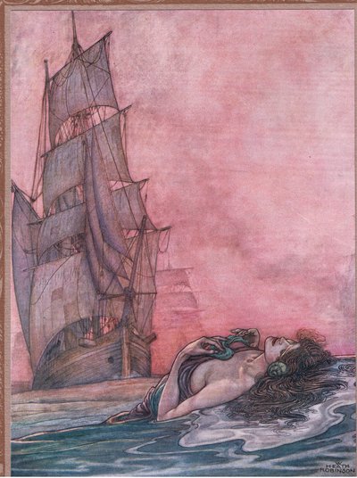 Elle nous appelle, toujours affamés - William Heath Robinson