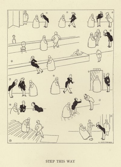 Par ici - William Heath Robinson