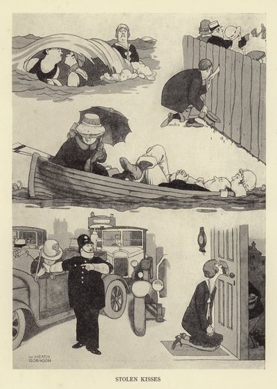 Baisers volés - William Heath Robinson
