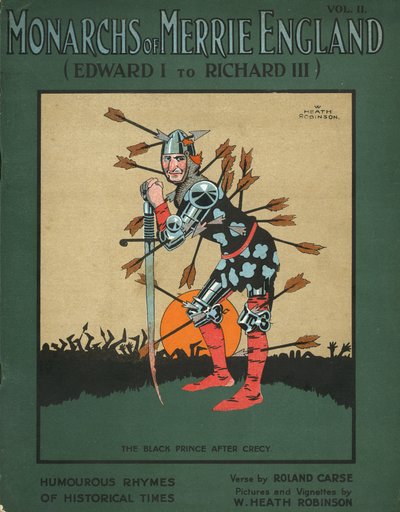 Le Prince Noir après la bataille de Crécy - William Heath Robinson