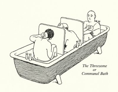 Le trio ou bain communautaire - William Heath Robinson