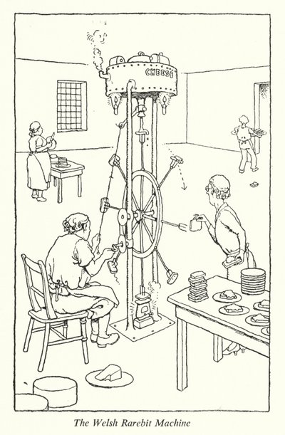 La machine à Welsh Rarebit - William Heath Robinson