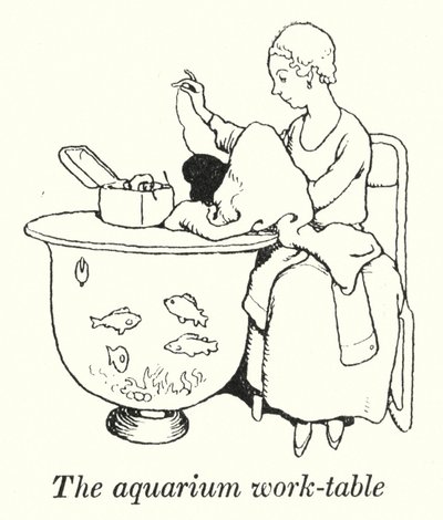 La table de travail de l