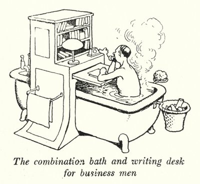 La combinaison bain et bureau pour hommes d
