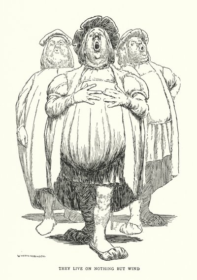 Ils ne vivent que de vent - William Heath Robinson