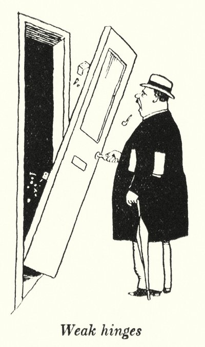 Charnières faibles - William Heath Robinson