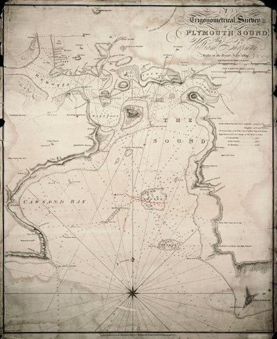 Relevé trigonométrique de Plymouth Sound - William & Heather William Chapman