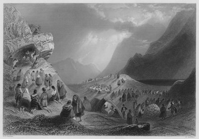 Un motif à Connemara (gravure) - William Henry (after) Bartlett