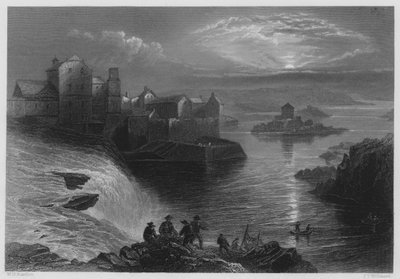 Ballyshannon (gravure) - William Henry (after) Bartlett