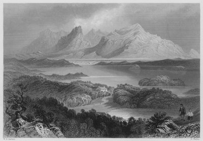 Garromin, Connemara - William Henry (after) Bartlett