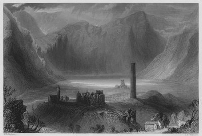 Glendalough - William Henry (after) Bartlett