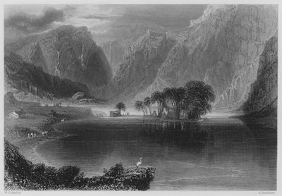 Gougaune Barra (gravure) - William Henry (after) Bartlett