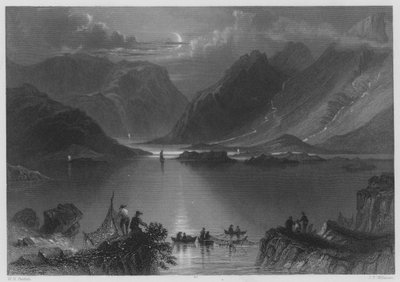 Tête des Killeries, Connemara (gravure) - William Henry (after) Bartlett