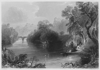 Vieux Pont de Weir, Killarney (gravure) - William Henry (after) Bartlett