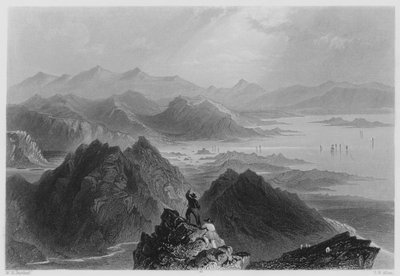 Vue de Sugar Loaf Mountain, Bantry Bay - William Henry (after) Bartlett