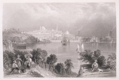 Vue de Baltimore, de 