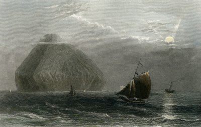 Ailsa Craig, gravé par J. T. Willmore - William Henry Bartlett