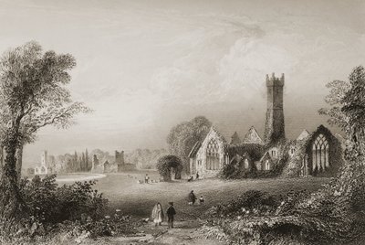 Abbaye augustinienne à Adare, comté de Limerick, Irlande, de 