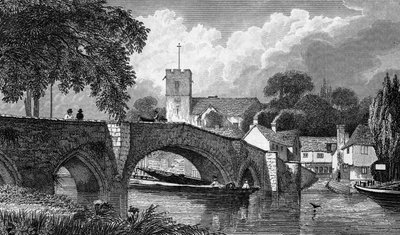 Église et pont d