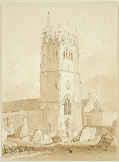Église de Bitton, Gloucestershire - William Henry Bartlett