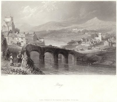 Bray dans le comté de Wicklow - William Henry Bartlett