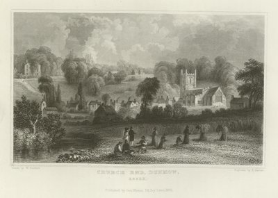 Church End, Dunmow, Essex - William Henry Bartlett