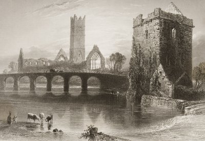 Abbaye de Clare, comté de Clare, Irlande, de 