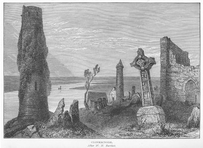 Clonmacnoise - William Henry Bartlett