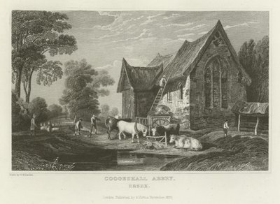 Abbaye de Coggeshall, Essex - William Henry Bartlett