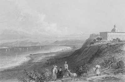 Couvent du Mont Carmel - William Henry Bartlett