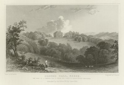 Copped Hall, Essex, la résidence de J Conyers, Esquire - William Henry Bartlett
