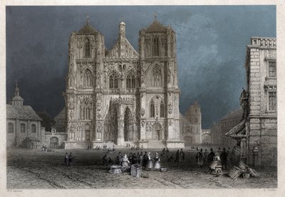 Dôme de Ratisbonne - William Henry Bartlett