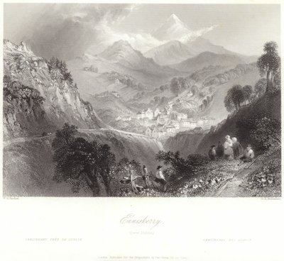 Enniskerry dans le comté de Wicklow - William Henry Bartlett