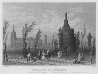Entrée de Moulines - William Henry Bartlett