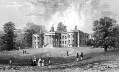 Felix Hall, Essex, gravé par Henry Adlard, 1833 - William Henry Bartlett