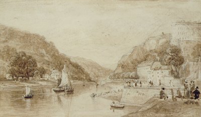 Hotwells près de Bristol - William Henry Bartlett