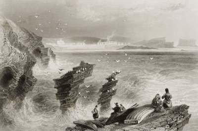 Kilkee, comté de Clare, Irlande, de 