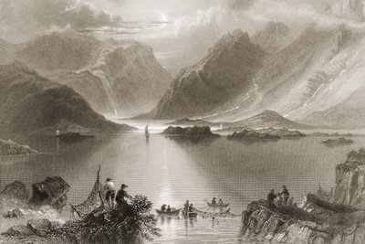 Killary Harbour, Comté de Mayo, Irlande, de 