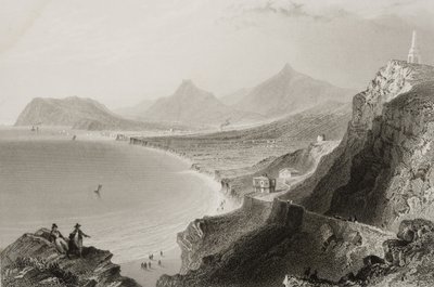 Baie de Killiney, comté de Dublin, Irlande, de 