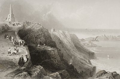 Colline de Killiney, comté de Dublin, Irlande, de 