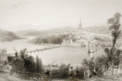 Londonderry, comté de Londonderry, Irlande du Nord, de 