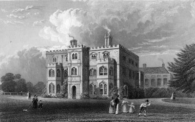 Marks Hall, Coggeshall, Essex, gravé par John Carr Armytage, 1833 - William Henry Bartlett