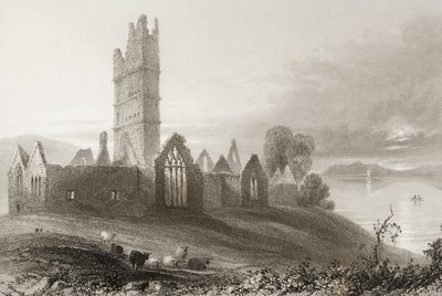 Abbaye de Moyne, comté de Mayo, Irlande, de 