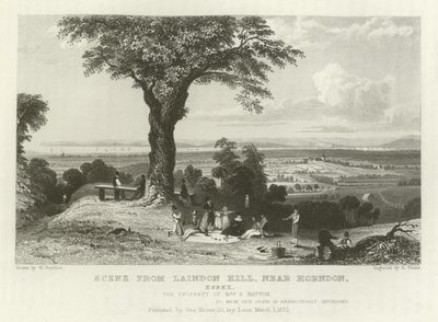 Scène de Laindon Hill, près de Horndon, Essex - William Henry Bartlett