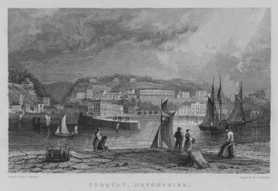Torquay, Devonshire - William Henry Bartlett