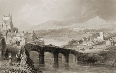 Vue de Bray, comté de Wicklow, Irlande, de 