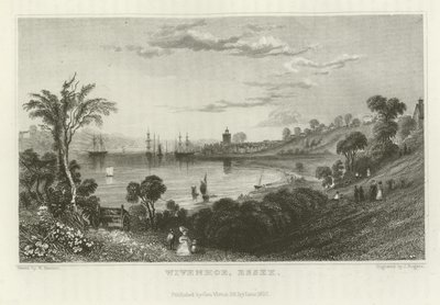 Wivenhoe, Essex - William Henry Bartlett