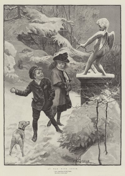 En Guerre avec Cupidon - William Henry Charles Groome